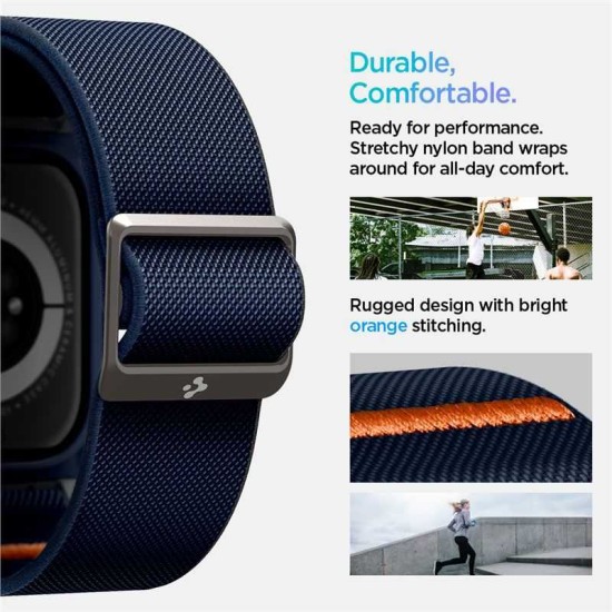 Bratara Spigen Lite Fit "Pro" pentru Apple Watch, albastru navy, set 1x (Spigen, Ingredi) by www.silkase.ro Bratara Spigen Lite Fit "Pro" pentru Apple Watch, albastru navy, set 1x (Ingredi, ACS08925) by www.silkase.ro