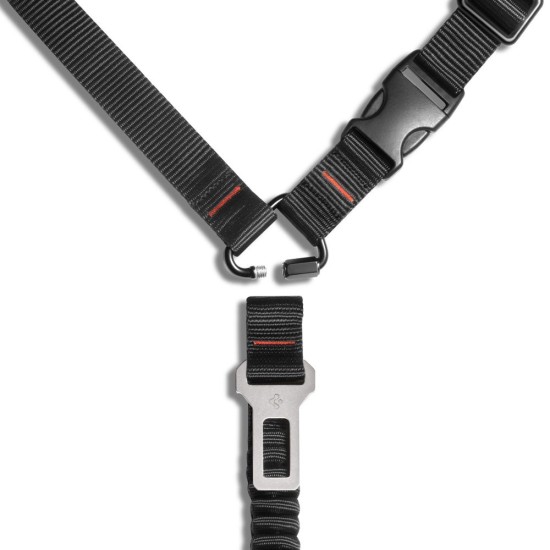Dispozitiv Fixare Centură Auto Spigen PS100 pentru Animale de Companie, Negru Dispozitiv Fixare Centură Auto Spigen PS100 pentru Animale de Companie, Negru (Accesorii auto, ACP08926) by www.silkase.ro