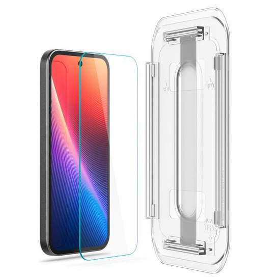 Set 2 folii de protectie Spigen Glass tR EZ Fit pentru Google Pixel 9a, transparent (Spigen, Pixel 9a) by www.silkase.ro Set 2 folii de protectie Spigen Glass tR EZ Fit pentru Google Pixel 9a, transparent (Pixel 9a, AGL08938) by www.silkase.ro