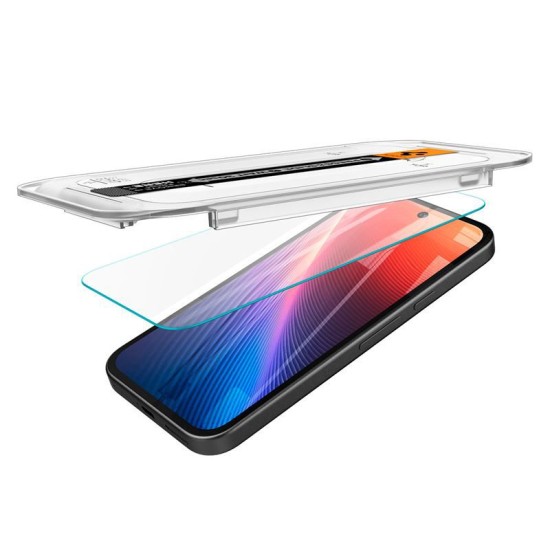 Set 2 folii de protectie Spigen Glass tR EZ Fit pentru Google Pixel 9a, transparent (Spigen, Pixel 9a) by www.silkase.ro Set 2 folii de protectie Spigen Glass tR EZ Fit pentru Google Pixel 9a, transparent (Pixel 9a, AGL08938) by www.silkase.ro