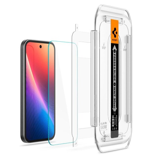 Set 2 folii de protectie Spigen Glass tR EZ Fit pentru Google Pixel 9a, transparent (Spigen, Pixel 9a) by www.silkase.ro Set 2 folii de protectie Spigen Glass tR EZ Fit pentru Google Pixel 9a, transparent (Pixel 9a, AGL08938) by www.silkase.ro