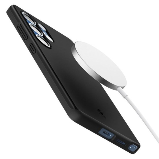 Husa Spigen Thin Fit pentru Samsung Galaxy S25 Ultra, Magsafe, negru (Spigen, S25 Ultra) by www.silkase.ro Husa Spigen Thin Fit pentru Samsung Galaxy S25 Ultra, Magsafe, negru (S25 Ultra, ACS08946) by www.silkase.ro