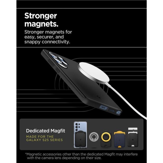 Husa Spigen Thin Fit pentru Samsung Galaxy S25 Ultra, Magsafe, negru (Spigen, S25 Ultra) by www.silkase.ro Husa Spigen Thin Fit pentru Samsung Galaxy S25 Ultra, Magsafe, negru (S25 Ultra, ACS08946) by www.silkase.ro