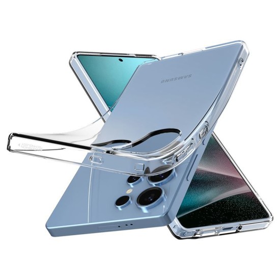 Husa Spigen Liquid Crystal pentru Samsung Galaxy S25 Ultra, crystal clear (Spigen, S25 Ultra) by www.silkase.ro Husa Spigen Liquid Crystal pentru Samsung Galaxy S25 Ultra, crystal clear (S25 Ultra, ACS08948) by www.silkase.ro