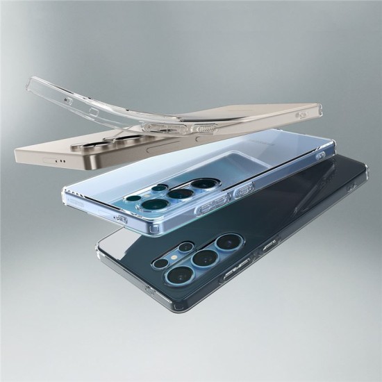 Husa Spigen Liquid Crystal pentru Samsung Galaxy S25 Ultra, crystal clear (Spigen, S25 Ultra) by www.silkase.ro Husa Spigen Liquid Crystal pentru Samsung Galaxy S25 Ultra, crystal clear (S25 Ultra, ACS08948) by www.silkase.ro