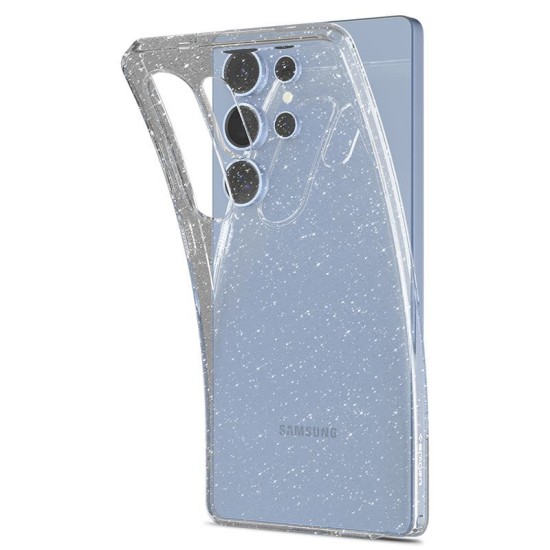 Husa Spigen Liquid Crystal pentru Samsung Galaxy S25 Ultra, crystal quartz (S25 Ultra, ACS08950) by www.silkase.ro