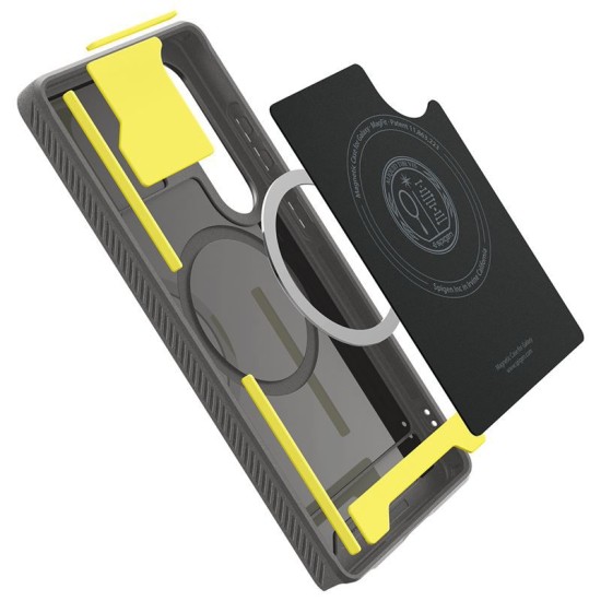Husa Spigen Rugged Armor MagSafe pentru Samsung Galaxy S25 Ultra, marble gray (Spigen, S25 Ultra) by www.silkase.ro Husa Spigen Rugged Armor MagSafe pentru Samsung Galaxy S25 Ultra, marble gray (S25 Ultra, ACS08952) by www.silkase.ro