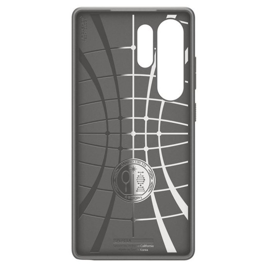 Husa Spigen Liquid Air pentru Samsung Galaxy S25 Ultra, culoare marble gray (S25 Ultra, ACS08954) by www.silkase.ro
