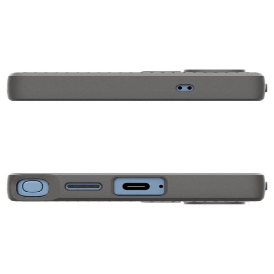 Husa Spigen Liquid Air pentru Samsung Galaxy S25 Ultra, culoare marble gray (S25 Ultra, ACS08954) by www.silkase.ro