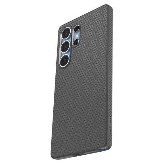 Husa Spigen Liquid Air pentru Samsung Galaxy S25 Ultra, culoare marble gray (S25 Ultra, ACS08954) by www.silkase.ro