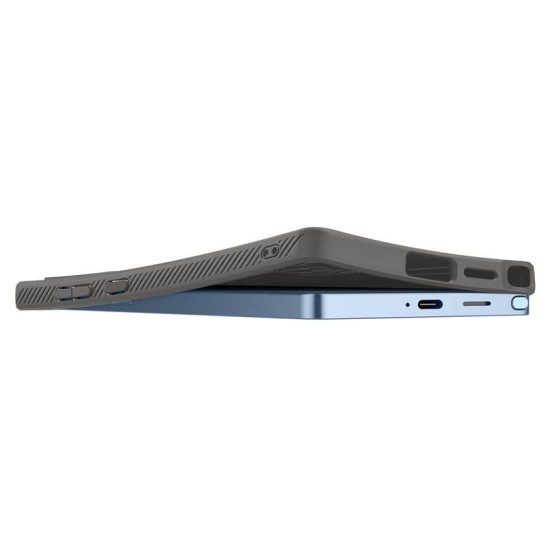 Husa Spigen Liquid Air pentru Samsung Galaxy S25 Ultra, culoare marble gray (S25 Ultra, ACS08954) by www.silkase.ro