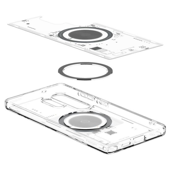 Husa Spigen Ultra Hybrid Magsafe, protectie hibrida, colturi cu perne de aer, transparent, pentru Samsung Galaxy S25 Ultra (Spigen, S25 Ultra) by www.silkase.ro Husa Spigen Ultra Hybrid Magsafe, protectie hibrida, colturi cu perne de aer, transparent, pentru Samsung Galaxy S25 Ultra (S25 Ultra, ACS08959) by www.silkase.ro