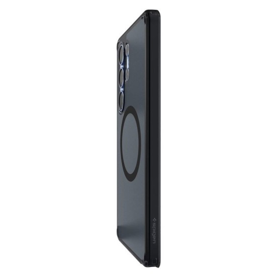 Husa Spigen Ultra Hybrid MagSafe pentru Samsung Galaxy S25 Ultra, frost black (S25 Ultra, ACS08960) by www.silkase.ro