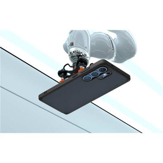 Husa Spigen Ultra Hybrid pentru Samsung Galaxy S25 Ultra, negru frost (Spigen, S25 Ultra) by www.silkase.ro Husa Spigen Ultra Hybrid pentru Samsung Galaxy S25 Ultra, negru frost (S25 Ultra, ACS08962) by www.silkase.ro