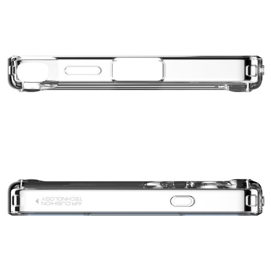 Husa Spigen Ultra Hybrid S MagSafe pentru Samsung Galaxy S25 Ultra, clear white (S25 Ultra, ACS08963) by www.silkase.ro