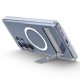 Husa Spigen Ultra Hybrid S MagSafe pentru Samsung Galaxy S25 Ultra, clear white (S25 Ultra, ACS08963) by www.silkase.ro
