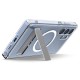 Husa Spigen Ultra Hybrid S MagSafe pentru Samsung Galaxy S25 Ultra, clear white (S25 Ultra, ACS08963) by www.silkase.ro