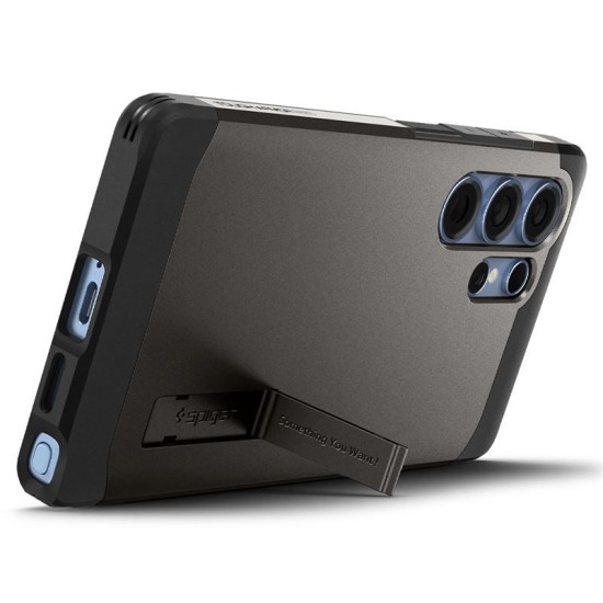 Husa Spigen Tough Armor MagSafe pentru Samsung Galaxy S25 Ultra, gunmetal (Spigen, S25 Ultra) by www.silkase.ro Husa Spigen Tough Armor MagSafe pentru Samsung Galaxy S25 Ultra, gunmetal (S25 Ultra, ACS08965) by www.silkase.ro