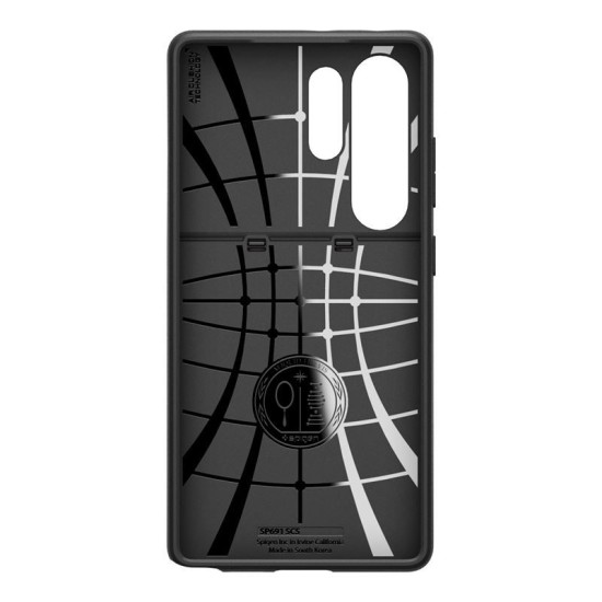 Husa Spigen Slim Armor CS pentru Samsung Galaxy S25 Ultra, black (S25 Ultra, ACS08967) by www.silkase.ro