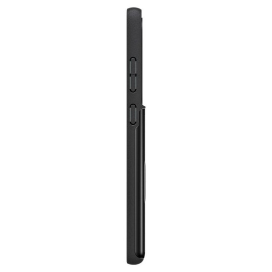 Husa Spigen Slim Armor CS pentru Samsung Galaxy S25 Ultra, black (S25 Ultra, ACS08967) by www.silkase.ro