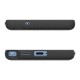 Husa Spigen Slim Armor CS pentru Samsung Galaxy S25 Ultra, black (S25 Ultra, ACS08967) by www.silkase.ro
