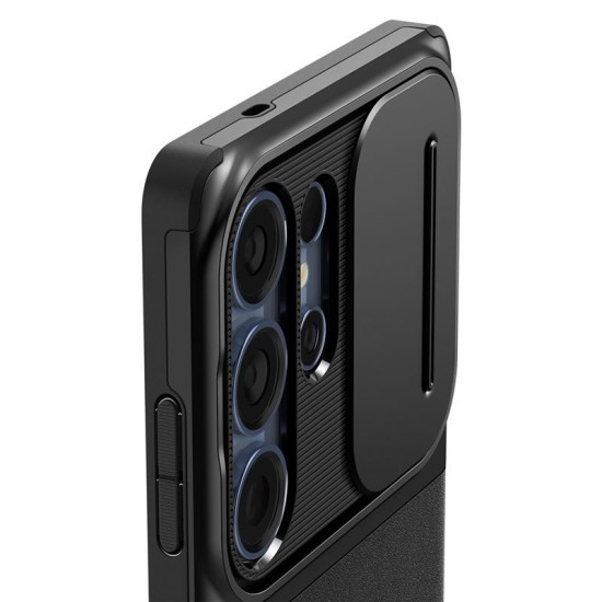 Husa Spigen Optik Armor pentru Samsung Galaxy S25 Ultra, negru (Spigen, S25 Ultra) by www.silkase.ro Husa Spigen Optik Armor pentru Samsung Galaxy S25 Ultra, negru (S25 Ultra, ACS08969) by www.silkase.ro