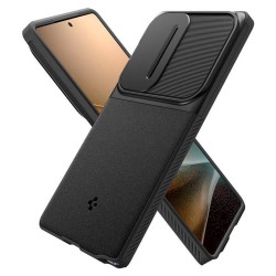 Husa Spigen Optik Armor pentru Samsung Galaxy S25 Ultra, negru