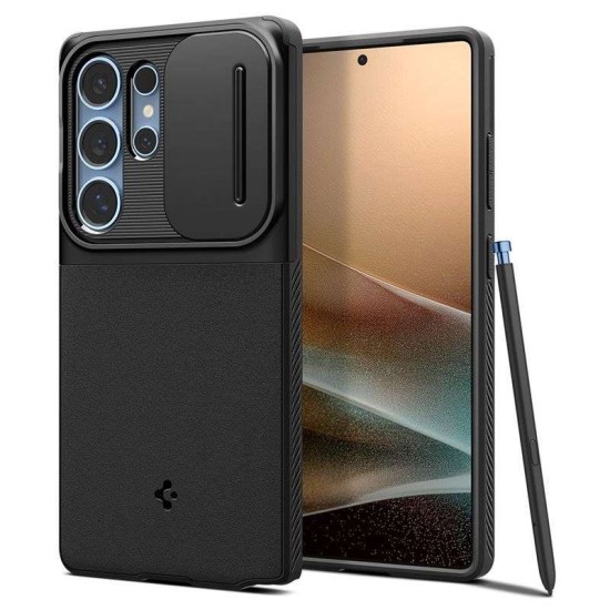 Husa Spigen Optik Armor pentru Samsung Galaxy S25 Ultra, negru (Spigen, S25 Ultra) by www.silkase.ro Husa Spigen Optik Armor pentru Samsung Galaxy S25 Ultra, negru (S25 Ultra, ACS08969) by www.silkase.ro