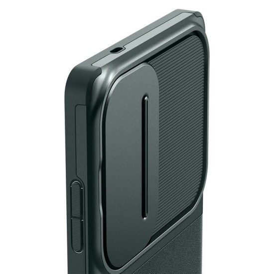 Husa Spigen Optik Armor pentru Samsung Galaxy S25 Ultra, verde abyss (Spigen, S25 Ultra) by www.silkase.ro Husa Spigen Optik Armor pentru Samsung Galaxy S25 Ultra, verde abyss (S25 Ultra, ACS08970) by www.silkase.ro