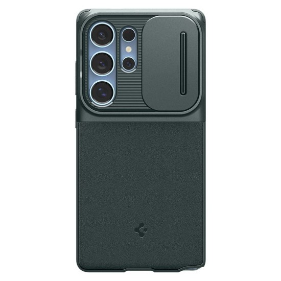 Husa Spigen Optik Armor pentru Samsung Galaxy S25 Ultra, verde abyss (Spigen, S25 Ultra) by www.silkase.ro Husa Spigen Optik Armor pentru Samsung Galaxy S25 Ultra, verde abyss (S25 Ultra, ACS08970) by www.silkase.ro