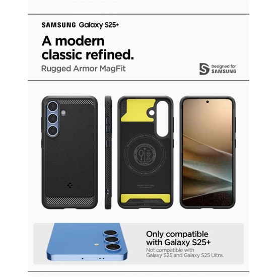 Husa telefon Spigen, TPU, pentru Samsung Galaxy S25+, Negru (Spigen, S25 Plus) by www.silkase.ro Husa telefon Spigen, TPU, pentru Samsung Galaxy S25+, Negru (S25 Plus, ACS08977) by www.silkase.ro