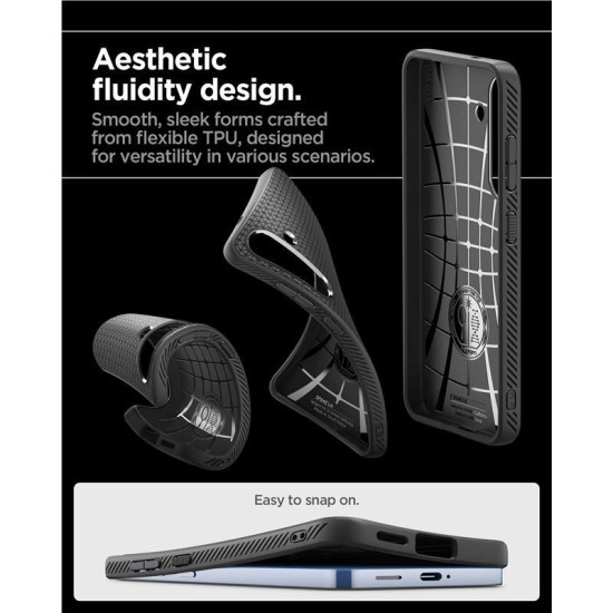 Husa Spigen Liquid Air pentru Samsung Galaxy S25 Plus, culoare negru mat (UAG, S25 Plus) by www.silkase.ro Husa Spigen Liquid Air pentru Samsung Galaxy S25 Plus, culoare negru mat (S25 Plus, ACS08979) by www.silkase.ro