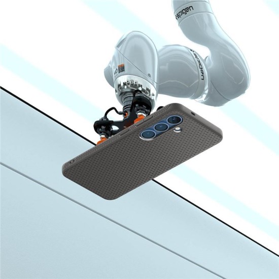 Husa Spigen Liquid Air compatibila cu Samsung Galaxy S25 Plus Marble Gray (S25 Plus, ACS08980) by www.silkase.ro
