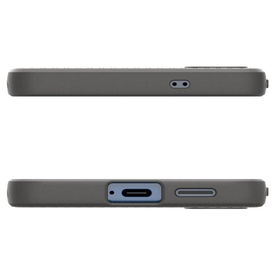 Husa Spigen Liquid Air compatibila cu Samsung Galaxy S25 Plus Marble Gray (S25 Plus, ACS08980) by www.silkase.ro