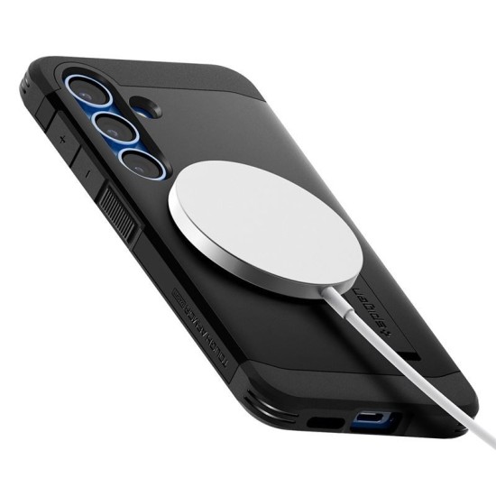 Husa telefon Spigen Tough Armor MagSafe pentru Samsung Galaxy S25+, neagra (Spigen, S25 Plus) by www.silkase.ro Husa telefon Spigen Tough Armor MagSafe pentru Samsung Galaxy S25+, neagra (S25 Plus, ACS08987) by www.silkase.ro