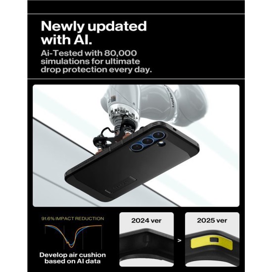 Husa telefon Spigen Tough Armor MagSafe pentru Samsung Galaxy S25+, neagra (Spigen, S25 Plus) by www.silkase.ro Husa telefon Spigen Tough Armor MagSafe pentru Samsung Galaxy S25+, neagra (S25 Plus, ACS08987) by www.silkase.ro