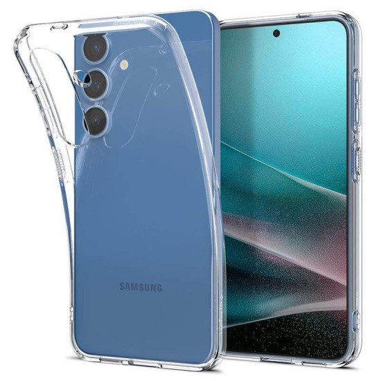 Husa Spigen Liquid Crystal compatibila cu Samsung Galaxy S25 Crystal Clear (Spigen, S25) by www.silkase.ro Husa Spigen Liquid Crystal compatibila cu Samsung Galaxy S25 Crystal Clear (S25, ACS08995) by www.silkase.ro