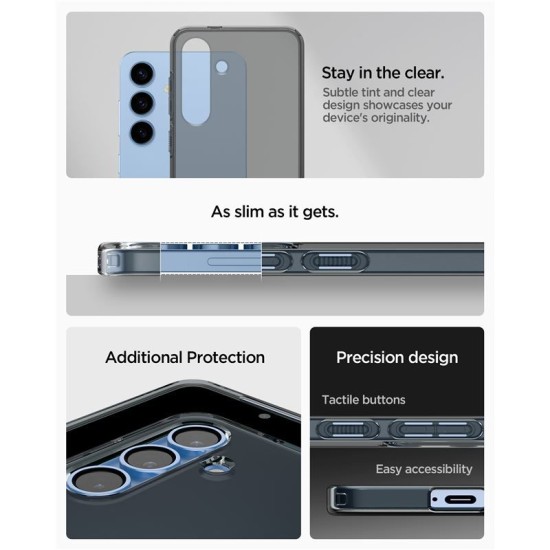 Husa Spigen Liquid Crystal compatibila cu Samsung Galaxy S25 Space Crystal (Spigen, S25) by www.silkase.ro Husa Spigen Liquid Crystal compatibila cu Samsung Galaxy S25 Space Crystal (S25, ACS08996) by www.silkase.ro