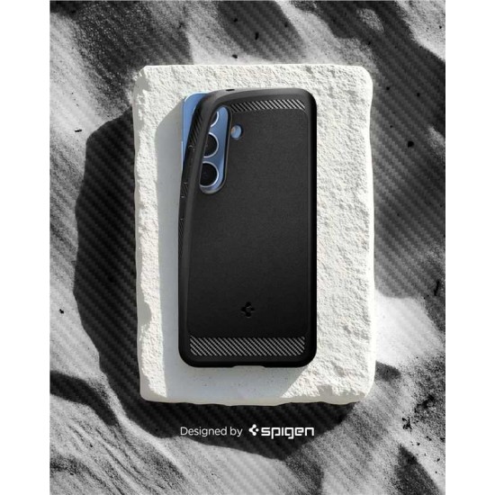 Husa telefon Spigen Rugged Armor MagSafe, TPU, carbon, negru (Spigen, S25) by www.silkase.ro Husa telefon Spigen Rugged Armor MagSafe, TPU, carbon, negru (S25, ACS08998) by www.silkase.ro