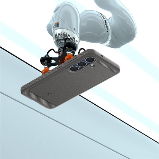 Husa telefon pentru Samsung Galaxy S25, Spigen, TPU, MagSafe, gri (S25, ACS08999) by www.silkase.ro