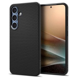 Husa Spigen Liquid Air pentru Samsung Galaxy S25, culoare negru mat