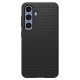 Husa Spigen Liquid Air pentru Samsung Galaxy S25, culoare negru mat (S25, ACS09000) by www.silkase.ro