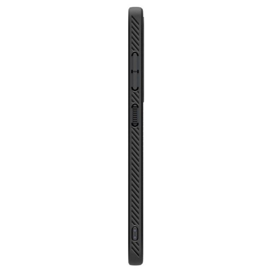 Husa Spigen Liquid Air pentru Samsung Galaxy S25, culoare negru mat (S25, ACS09000) by www.silkase.ro