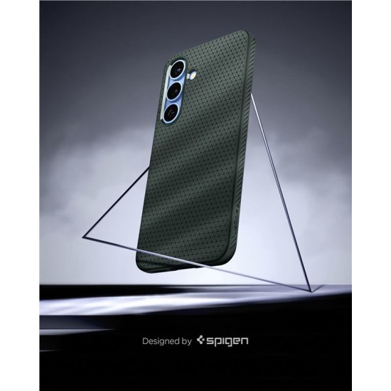Husa Spigen Liquid Air compatibila cu Samsung Galaxy S25 Green (Spigen, S25) by www.silkase.ro Husa Spigen Liquid Air compatibila cu Samsung Galaxy S25 Green (S25, ACS09001) by www.silkase.ro