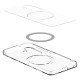Husa Spigen Ultra Hybrid pentru Samsung Galaxy S25, Magsafe, alb clear (S25, ACS09002) by www.silkase.ro
