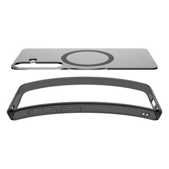 Husa hibrida Spigen Ultra Hybrid MagSafe pentru Samsung Galaxy S25, negru matuit (Spigen, Ingredi) by www.silkase.ro Husa hibrida Spigen Ultra Hybrid MagSafe pentru Samsung Galaxy S25, negru matuit (S25, ACS09005) by www.silkase.ro
