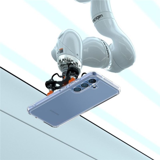 Husa premium pentru Samsung Galaxy S25 Spigen - Ultra Hybrid - Transparent (S25, ACS09006) by www.silkase.ro