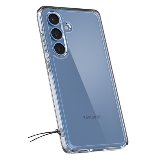 Husa premium pentru Samsung Galaxy S25 Spigen - Ultra Hybrid - Transparent (S25, ACS09006) by www.silkase.ro