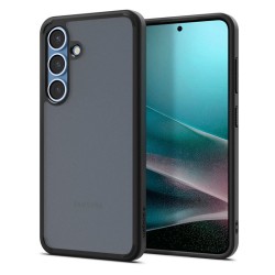 Husa telefon Spigen Ultra Hybrid, negru inghetat, hibrid TPU + PC, protectie socuri, set 1x etui