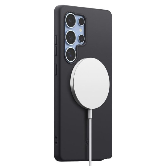 Husa Spigen Silicone Fit MagSafe pentru Samsung Galaxy S25 Ultra, black (Spigen, S25 Ultra) by www.silkase.ro Husa Spigen Silicone Fit MagSafe pentru Samsung Galaxy S25 Ultra, black (S25 Ultra, ACS09017) by www.silkase.ro